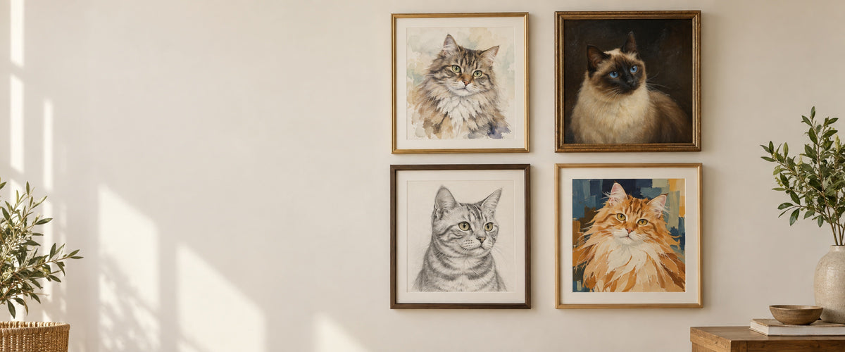 Portraits de chat