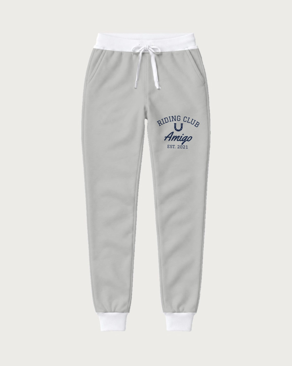 Jogginghose Riding Club mit Namen: Ansicht der ganzen Hose