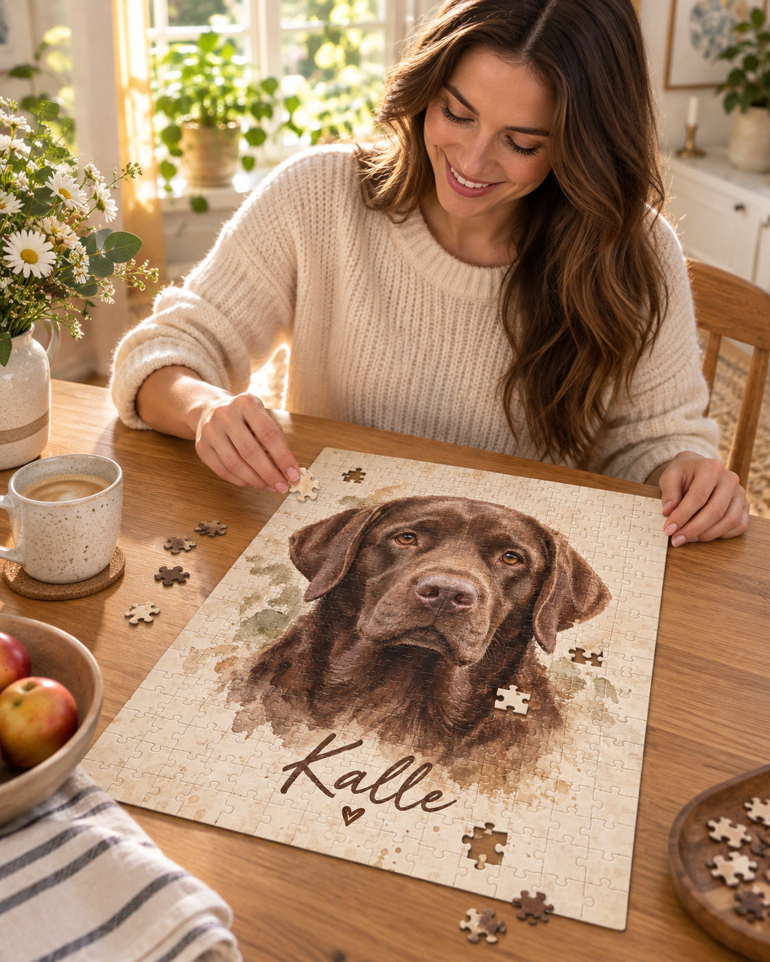 Personalisiertes Hunde-Puzzle: dein Foto, dein Stil – neue Produktansicht